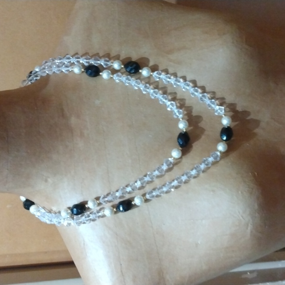 Vintage 48-in necklace
